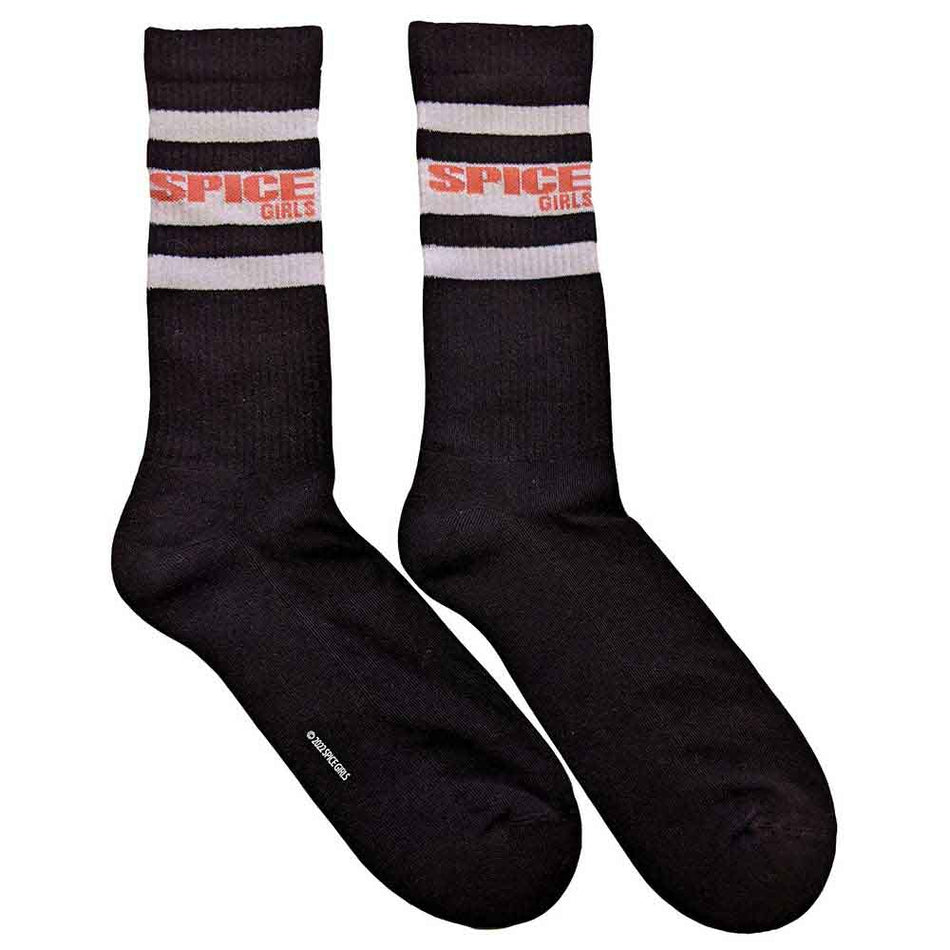 The Spice Girls Logo & Stripes Black