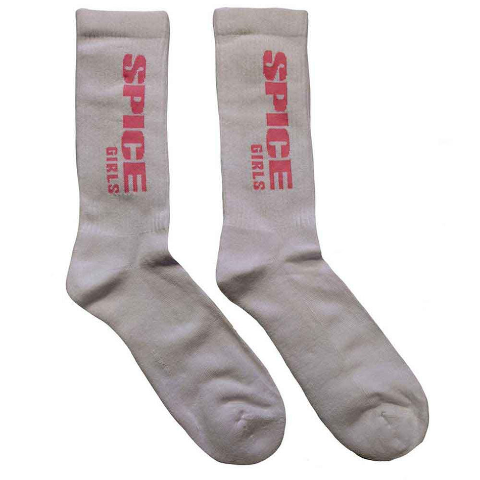 The Spice Girls Logo White