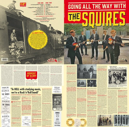 The Squires Going All the Way with the Squires - Double Record Album - Vinyl LP
