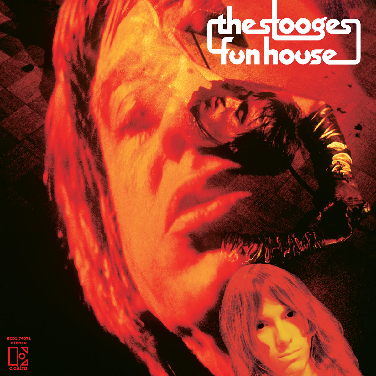 The Stooges Fun House (Solid Red Opaque/Black Half & Half Vinyl) (Rocktober Exclusive)