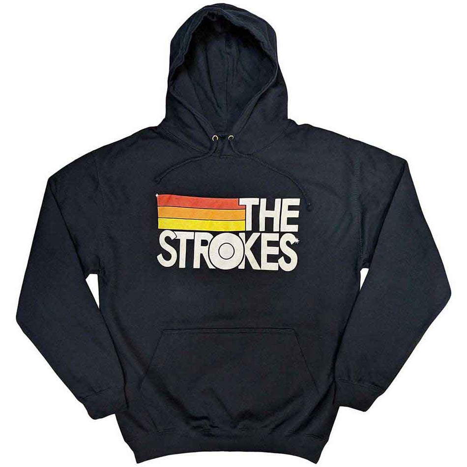 The Strokes Logo & Stripes Blue