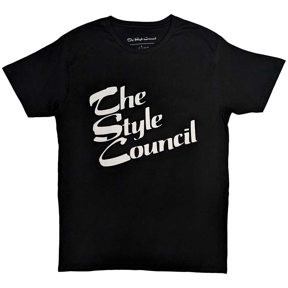 The Style Council Stacked Logo Black