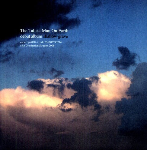 The Tallest Man on Earth Shallow Grave - Record Album - Vinyl LP