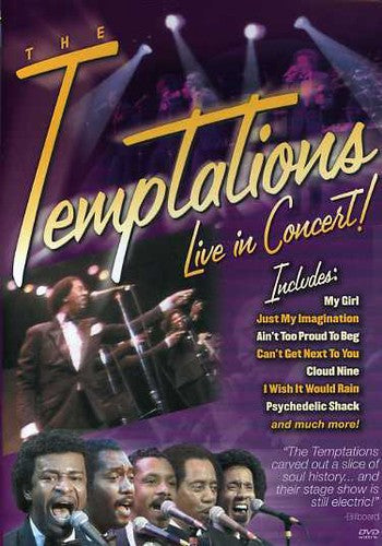 The Temptations: Live in Concert - DVD