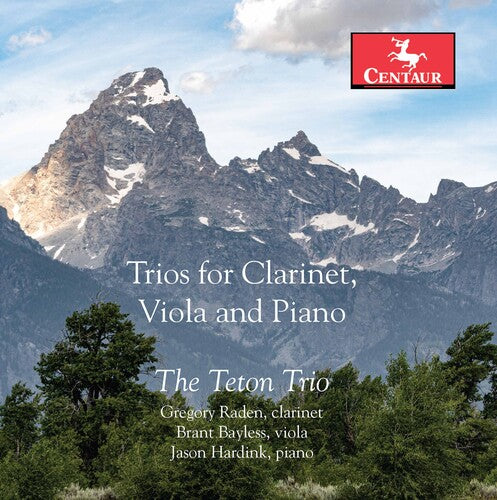 The Teton Trio Trios Clarinet Viola & Piano - CD Album