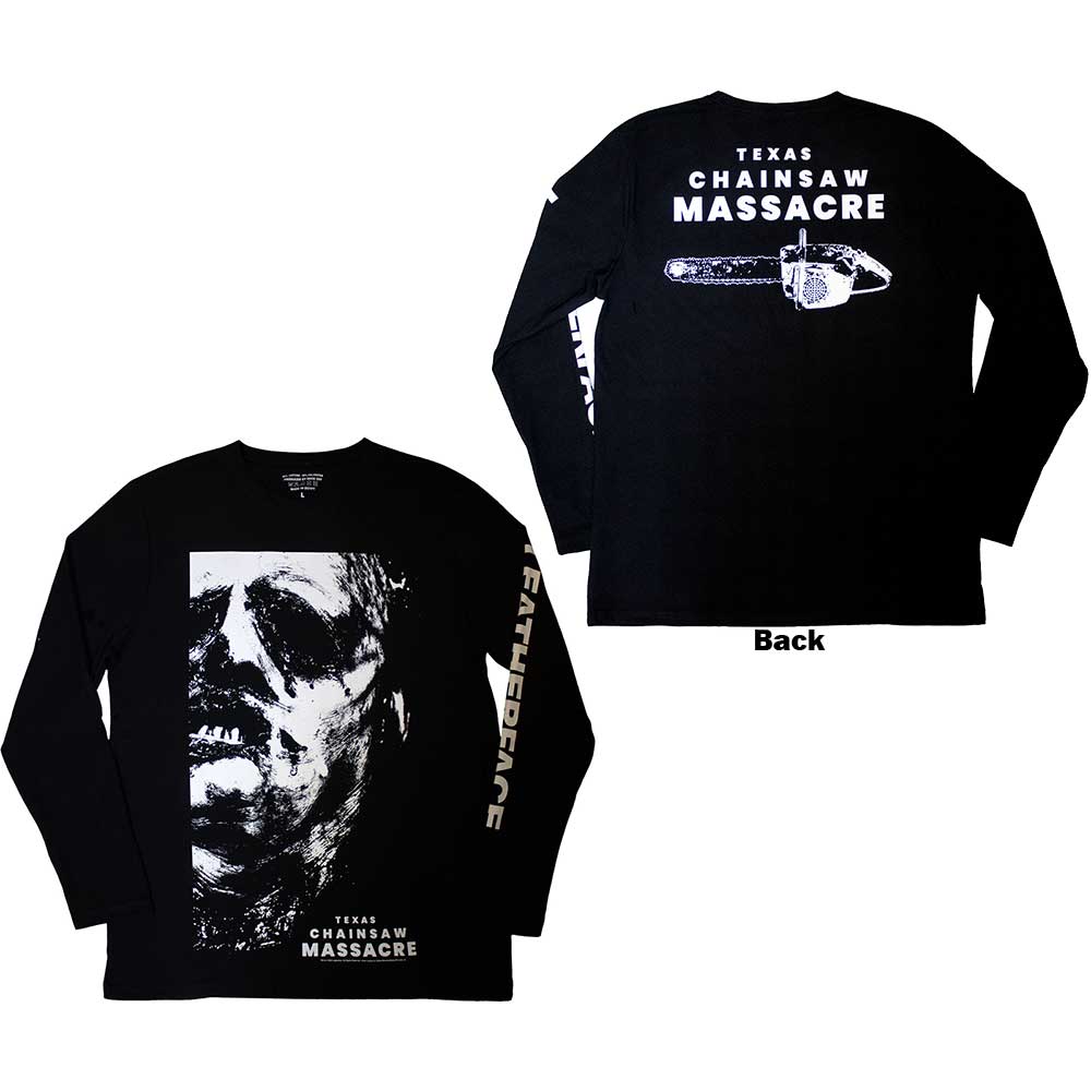 The Texas Chainsaw Massacre Leather Face Black