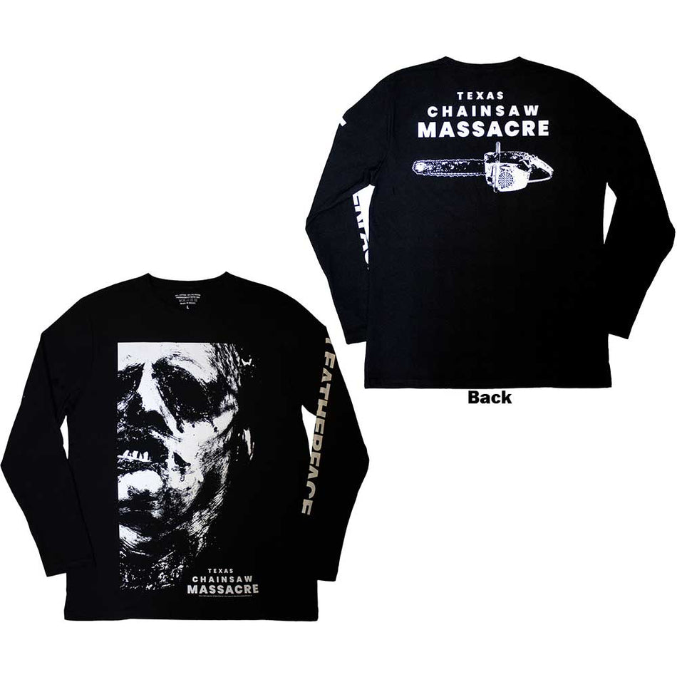 The Texas Chainsaw Massacre Leather Face Black