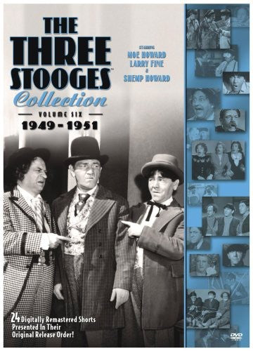 The Three Stooges Collection: Volume 6: 1949-1951 - 2-Disc DVD Set