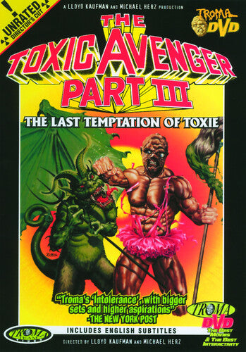 The Toxic Avenger, Part III: The Last Temptation of Toxie - DVD