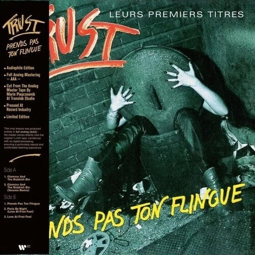The Trust Prends Pas Ton Flingue - Record Album - Vinyl LP
