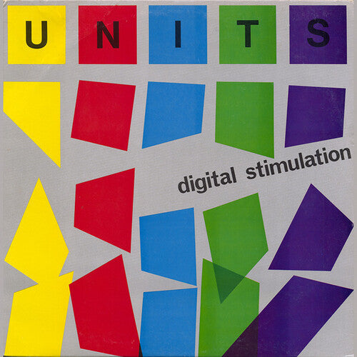 The Units Digital Stimulation - Record Album - Vinyl LP