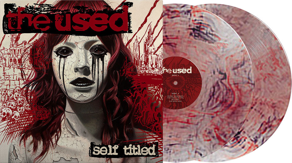 The Used The Used (Limited Edition, "Black Widow" Red, White, Black, Splatter Colored Vinyl) (2 Lp's)
