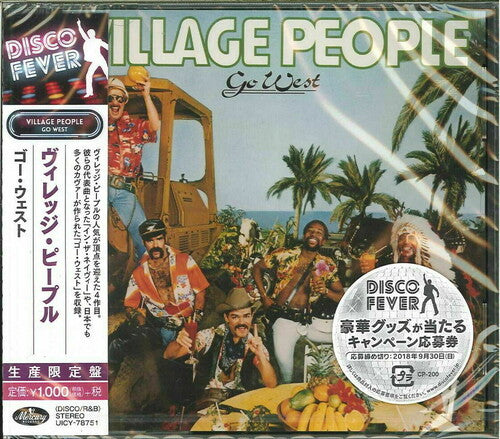 The Village People Go West (Disco Fever) - CD Album