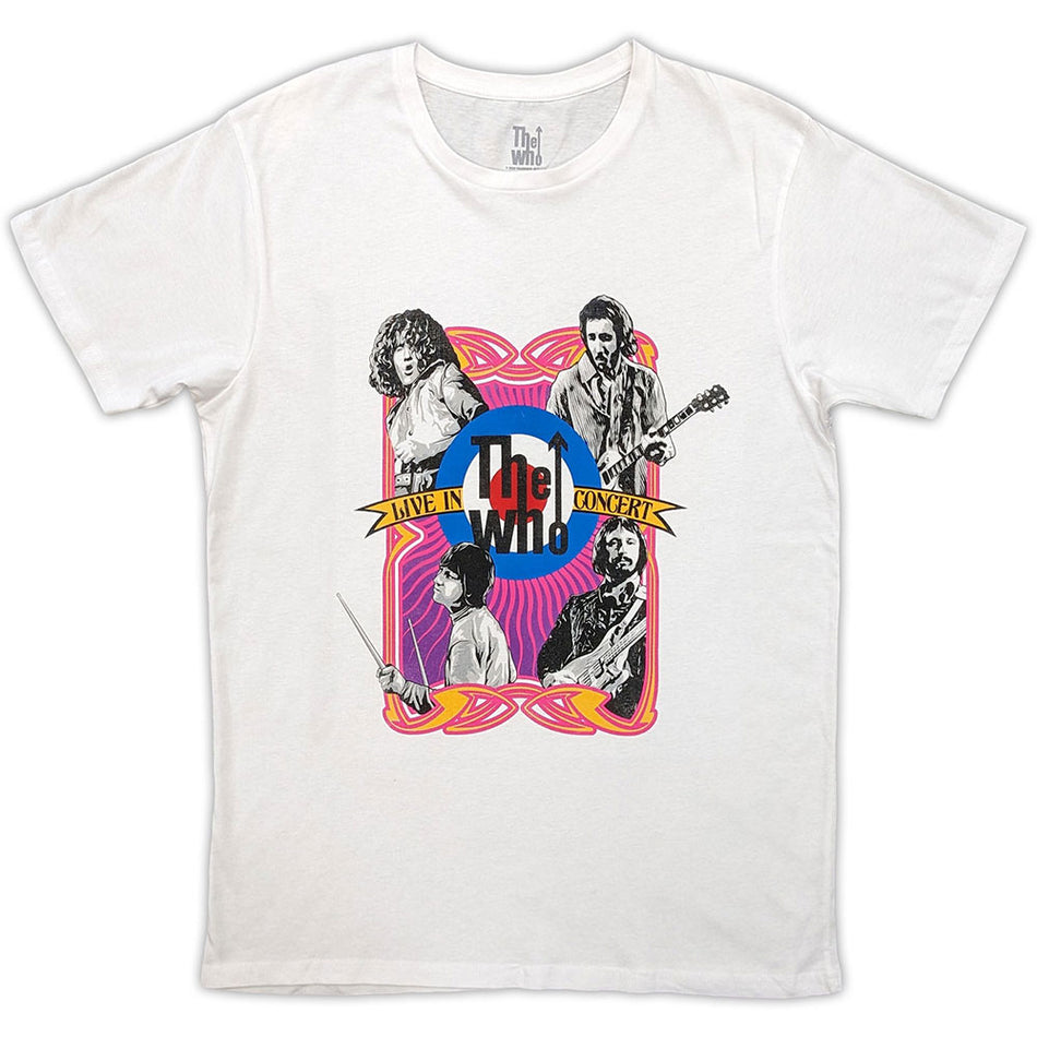 The Who In Concert Target Logo White