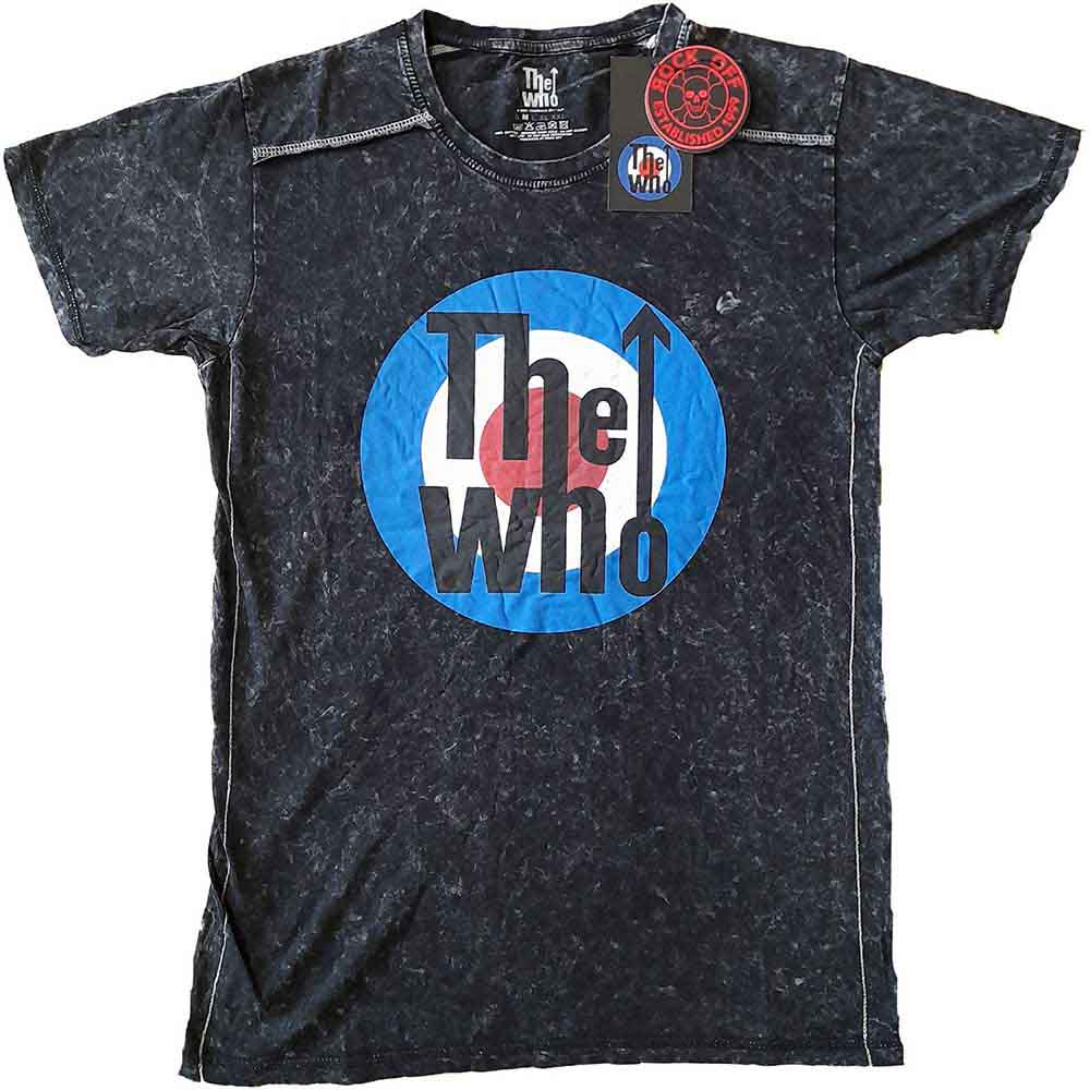 The Who Target Logo Black