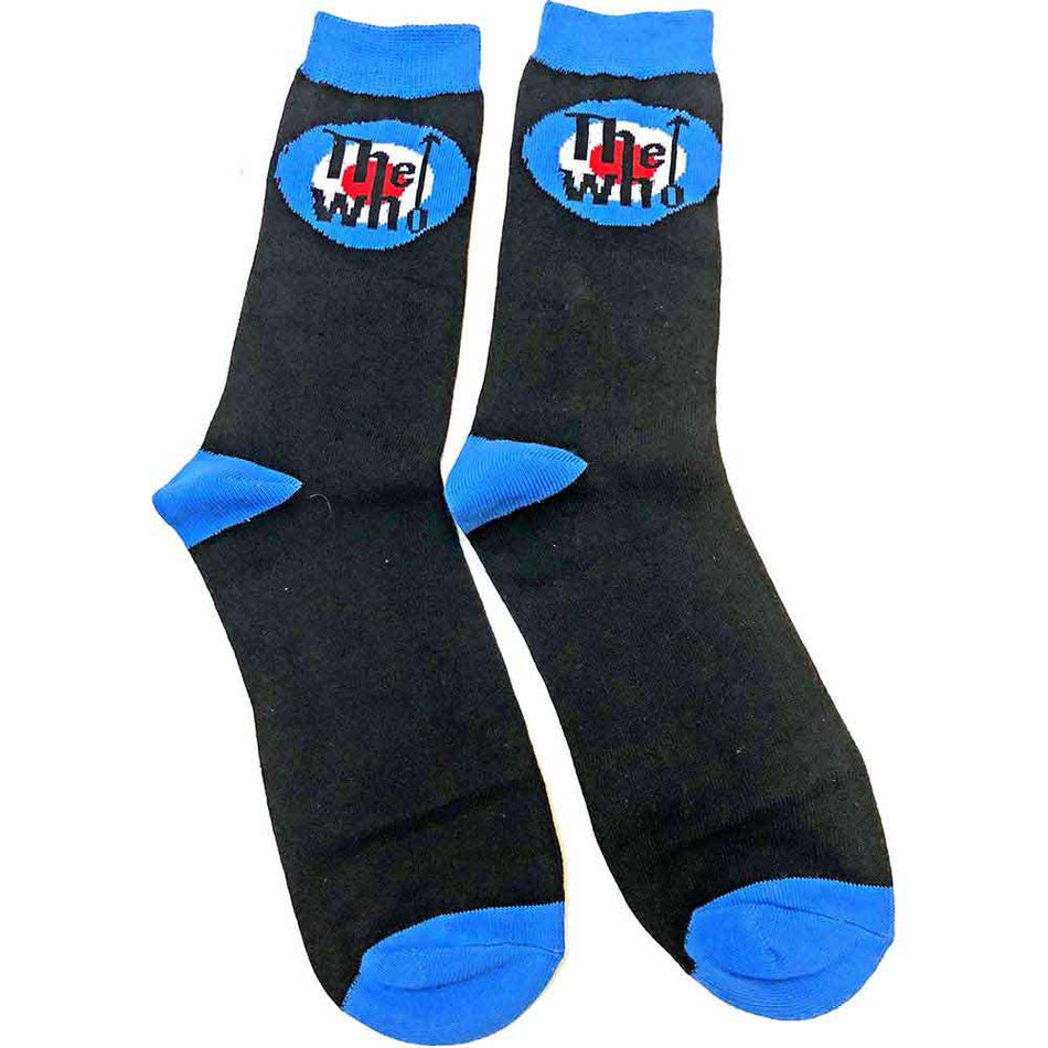 The Who Target Logo Black