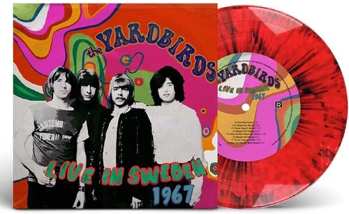 The Yardbirds Live In Sweden 1967 - Record Album - Vinyl LP