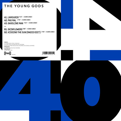 THE YOUNG GODS - PIAS 40 - Record Album - Vinyl LP