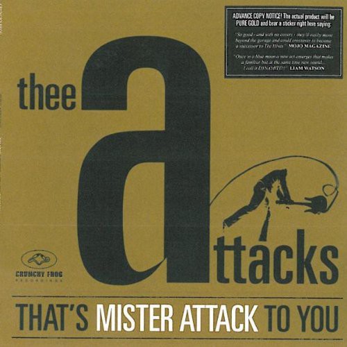 Thee Attacks That's Mister Attack to You - Record Album - Vinyl LP