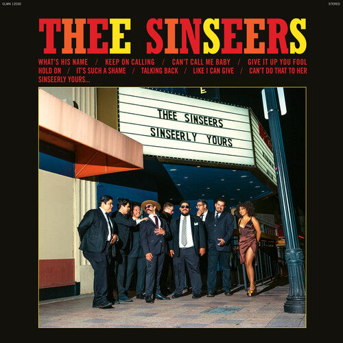 Thee Sinseers Sinseerly Yours - Record Album - Vinyl LP