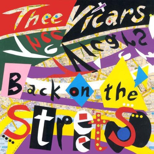 Thee Vicars Back on Streets - Record Album - Vinyl LP