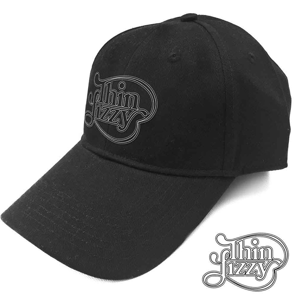 Thin Lizzy Scroll Logo Black