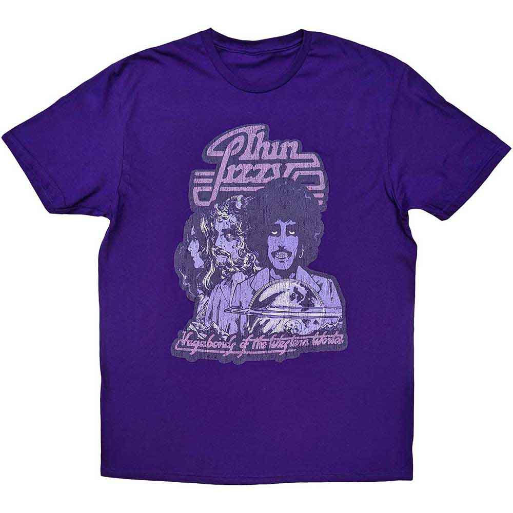 Thin Lizzy Vagabonds of the Western World Mono Distressed Purple