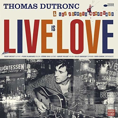 Thomas Dutronc Live Is Love - Double Record Album - Vinyl LP