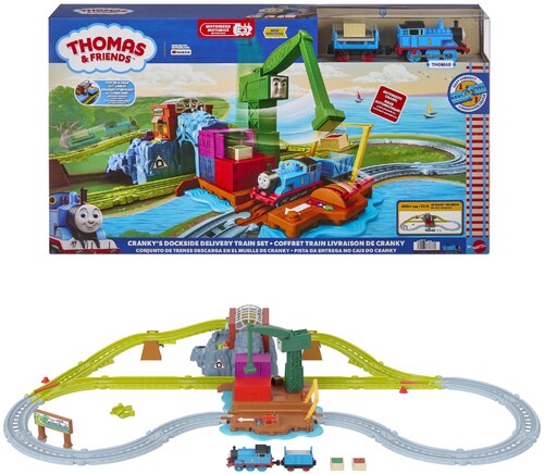 Thomas & Friends Thomas & Friends Cranky's Dockside Delivery Motorized Train Set - CD Album