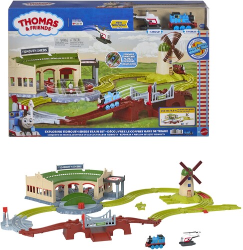 Thomas & Friends Thomas & Friends Exploring Tidmouth Sheds Push Along Trackset - CD Album
