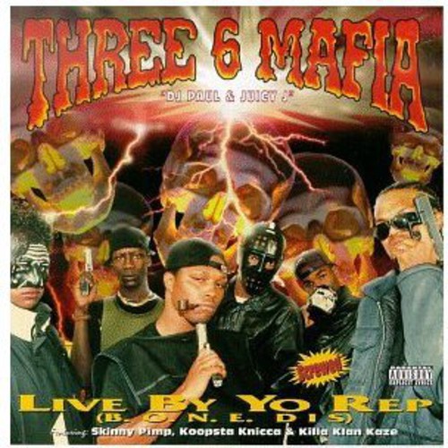 Three 6 Mafia Live By the Rep - CD Album