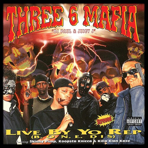 Three 6 Mafia Live By Yo Rep - Record Album - Vinyl LP