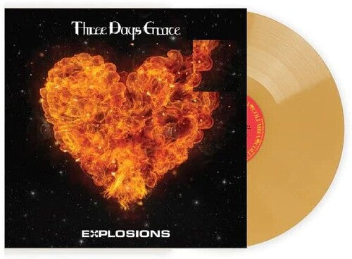 Three Days Grace Explosions (Gold Vinyl) - Record Album - Vinyl LP