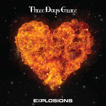Three Days Grace Explosions (Orange Colored Vinyl)