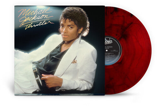 Michael Jackson Thriller [Red & Black Marble LP]