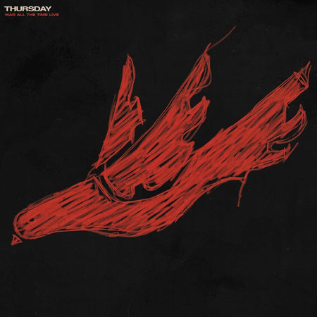 Thursday War All The Time (Live) (20th Anniversary Edition, Color in Color: Opaque Red in Clear) (2 Lp's)