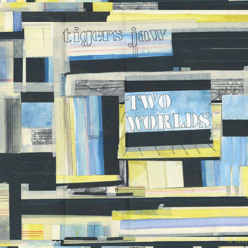 Tigers Jaw Two Worlds - Silver - Record Album - Vinyl LP
