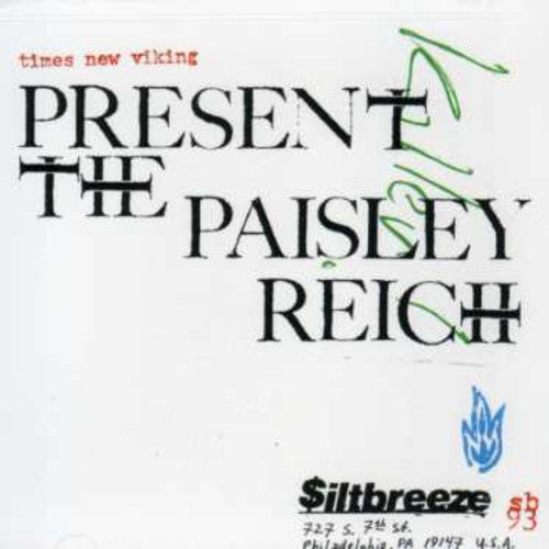 Times New Viking Paisley Reich - Record Album - Vinyl LP