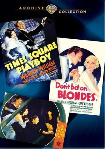 Times Square Playboy / Don't Bet on Blondes / The Woman From Monte Carlo - 3-Disc DVD Set