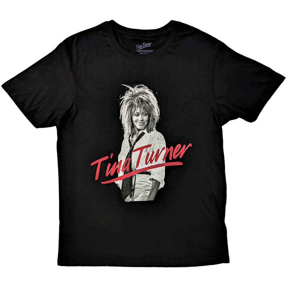 Tina Turner Red Logo Black