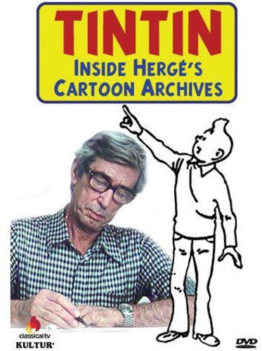 Tintin: Inside Herge's Cartoon Archives - DVD