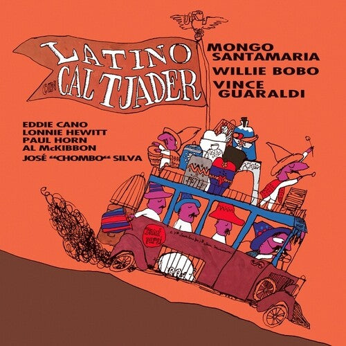 Tjader, Cal / Mongo Santamaria Latino Con Cal Tjader - Record Album - Vinyl LP