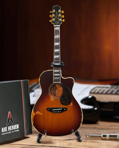 Toby Keith Toby Keith Signature Sunburst 10 Inch Miniature Acoustic Guitar Replica - Miniature Acoustic Guitar