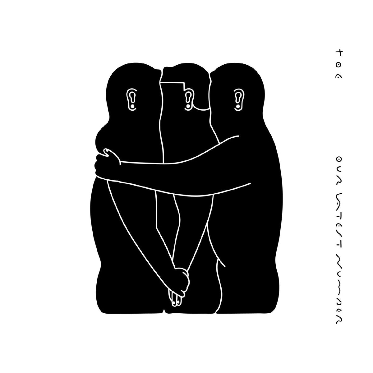 toe Our Latest Number (BLACK & WHITE HALF-AND-HALF VINYL)