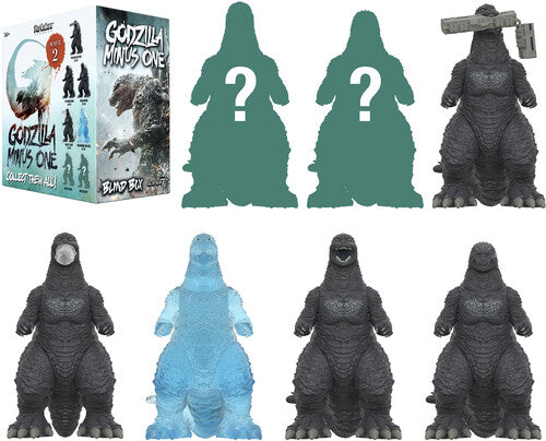 Toho Wave 11 (Minus One W2) - 12PC Blind Box Pdq Super7 - Toho - Reaction Blind Box Wv11 - Godzilla Minus One W2 12pc PDQ - Double Record Album - Vinyl LP