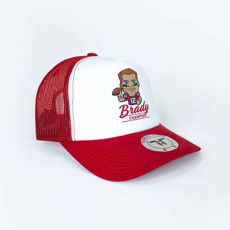 Tokyo Time Tom Brady NFLPA Emoji White, Red