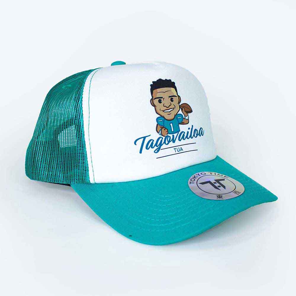 Tokyo Time Tua Tagovalioa NFLPA Emoji White, Green, Blue