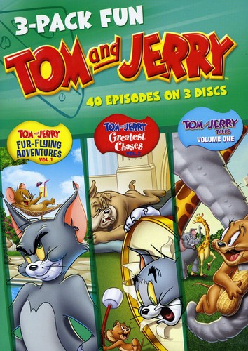 Tom and Jerry: 3-Pack Fun - 3-Disc DVD Set