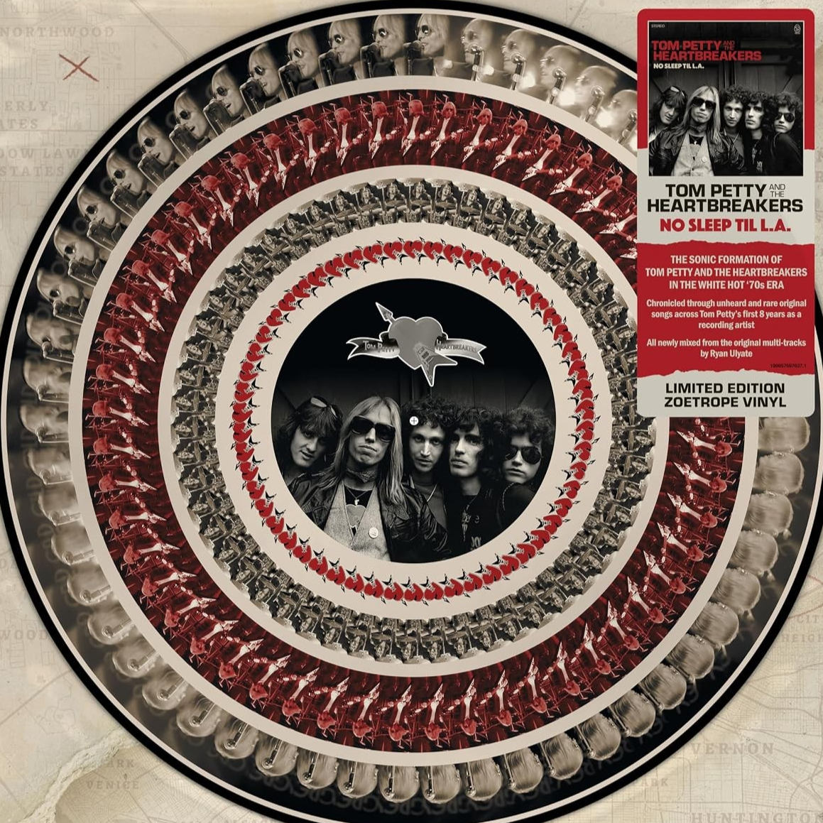 Tom Petty And The Heartbreakers No Sleep Til L.A. (Limited Edition, Clear Vinyl, 180 Gram Vinyl, Zoetrope)