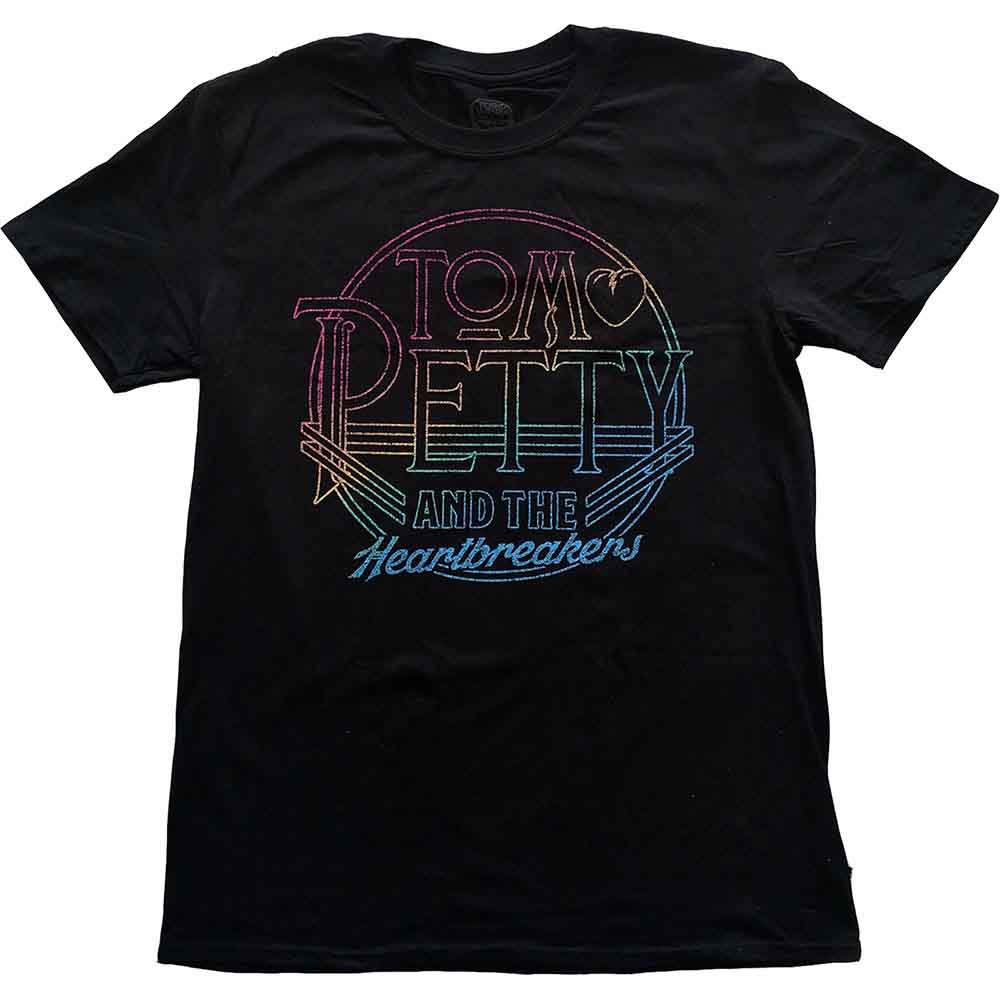 Tom Petty & The Heartbreakers Circle Logo Black